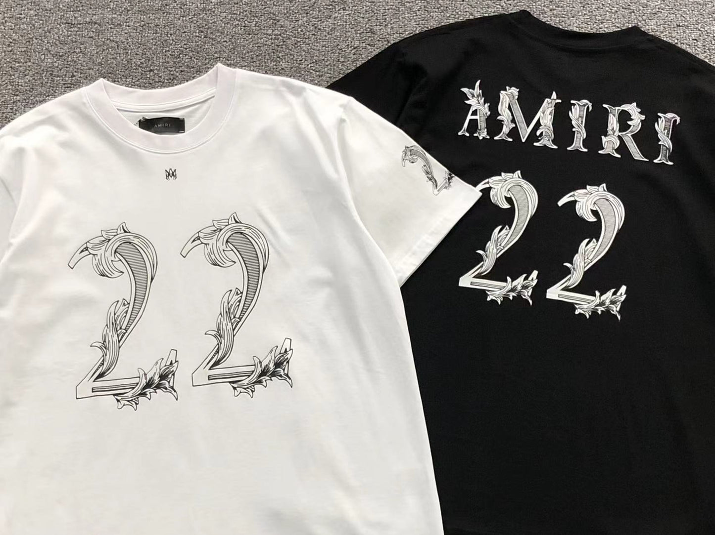 Camiseta AMIRI 22 Baroque Numbe