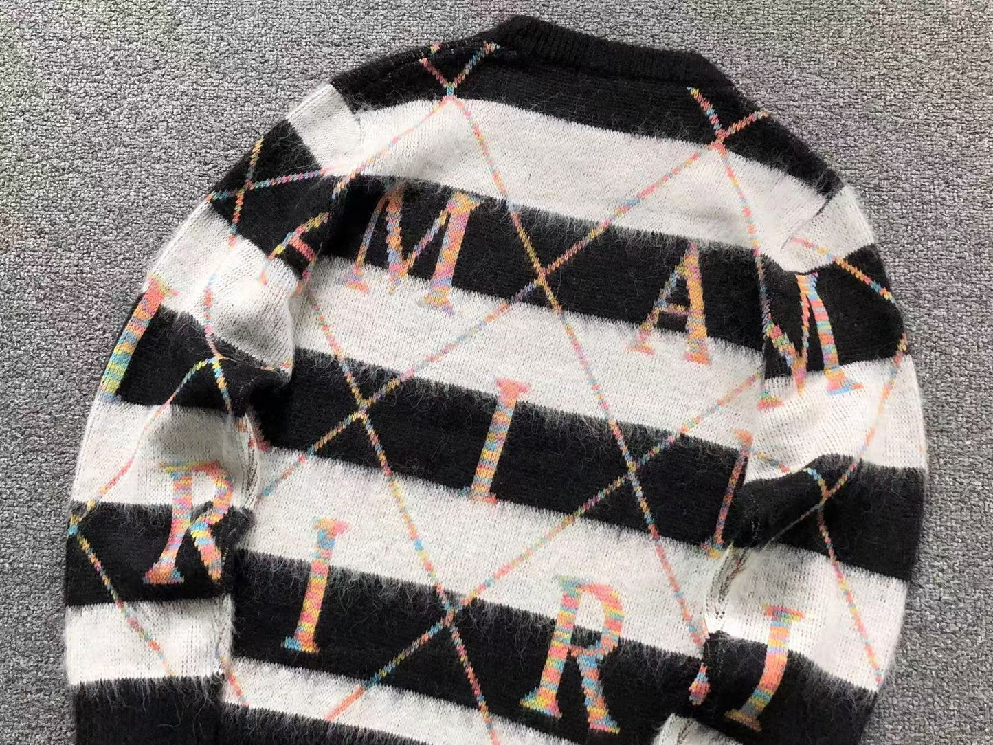 Suéter AMIRI Prism Stripe