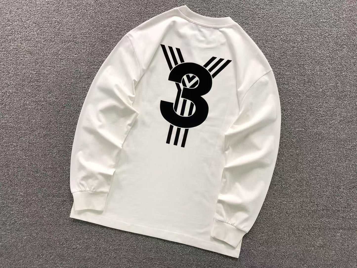 Camiseta Adidas Y-3 Big Logo LS