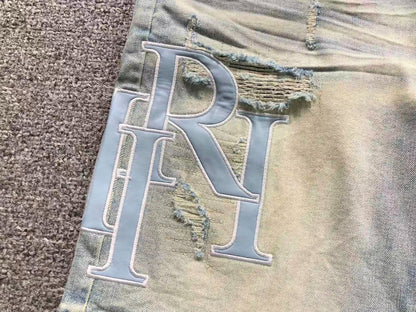 Bermuda Jeans AMIRI Ice Fade Distressed