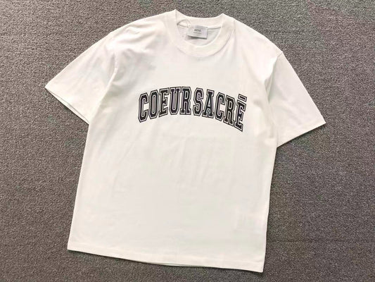 Camiseta AMI Paris Coeur Sacré Varsity