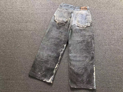 Calça Acne Studios Heavy Distressed Jeans
