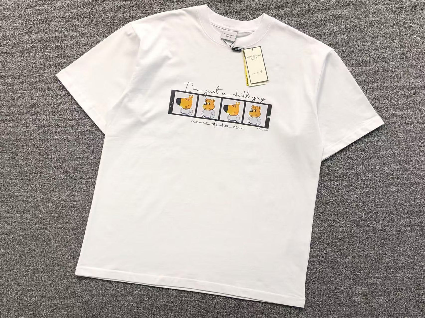 Camiseta ADLV Chill Guy Graphic Tee