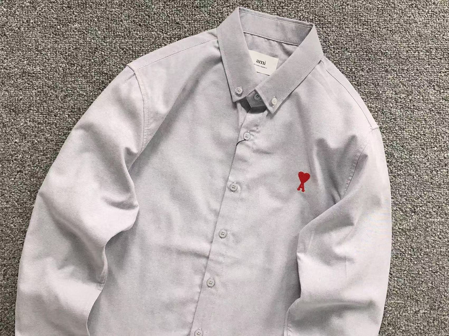 Camisa AMI Paris Mini Heart Classic