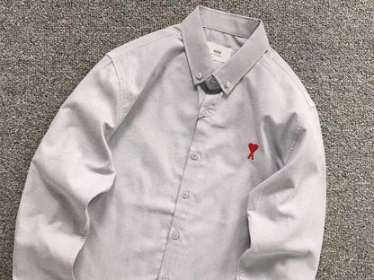 Camisa AMI Paris Mini Heart Classic