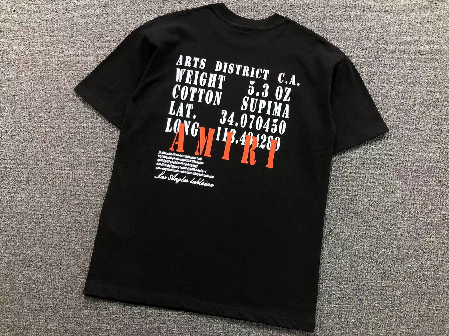 Camiseta AMIRI Arts District Label
