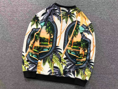 Moletom AMIRI Tropical Mirage Print Crewneck