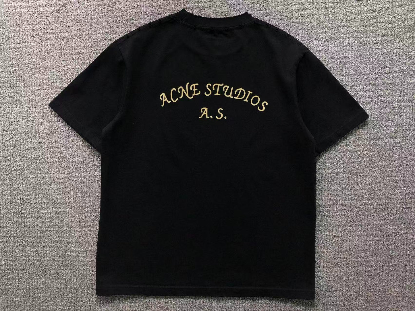 Camiseta Acne Studios A.S. Signature