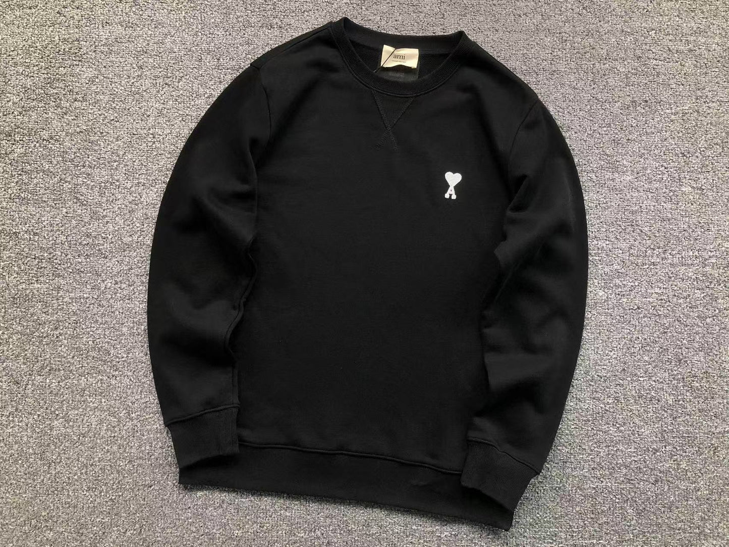 Moletom AMI Paris Crewneck Logo Ami de Cœur