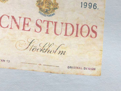 Camiseta Acne Studios Antique 1996 Label Tee