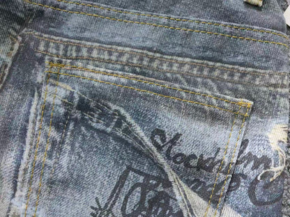 Calça Acne Studios Underground Script Denim