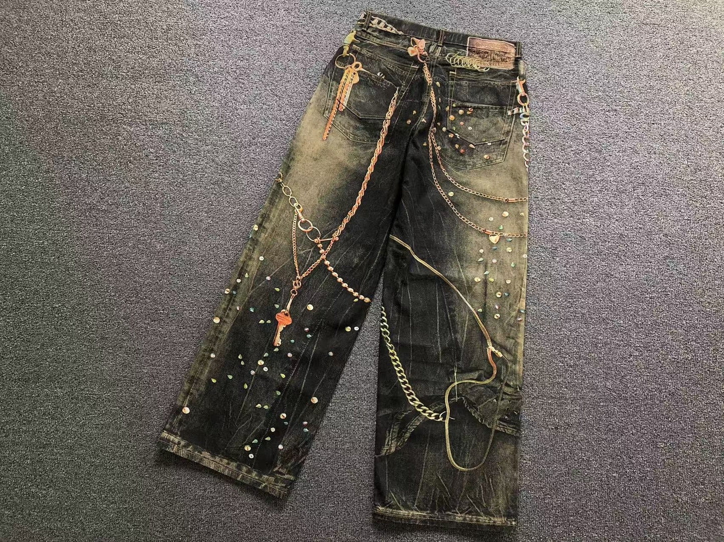 Calça Acne Studios Heavy Accessory Wash