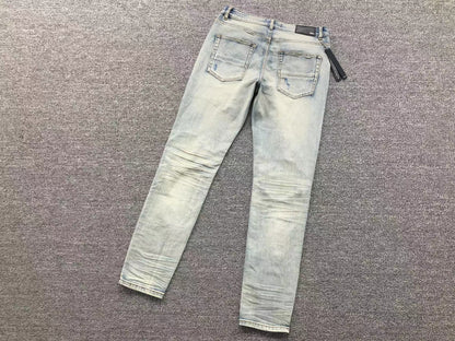 Calça AMIRI Destroyed Ice Wash