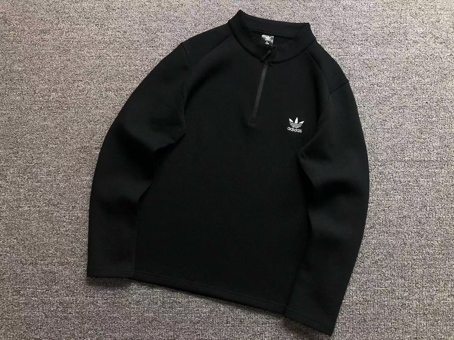 Camiseta Adidas Zip Mock Neck