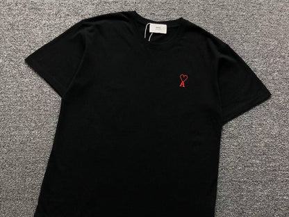 Camiseta AMI Paris Outline Heart Minimal