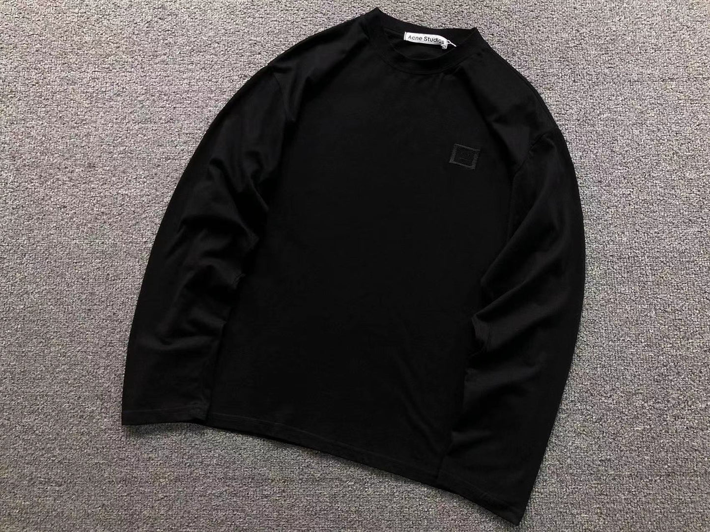 Camiseta Acne Studios Clean Badge Long Sleeve