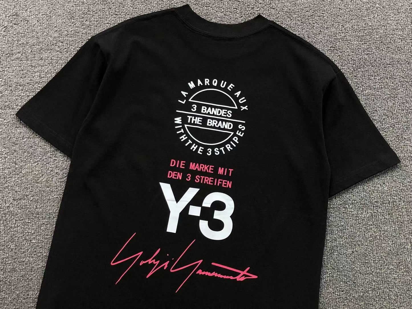 Camiseta Adidas Y-3 Signature Statement
