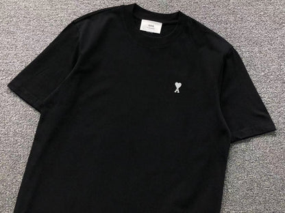 Camiseta AMI Paris Mini Heart Logo Classic