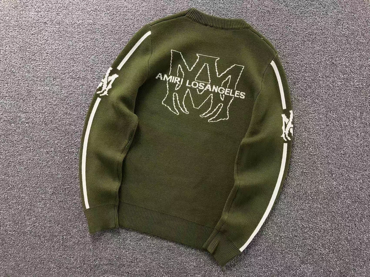 Suéter AMIRI Los Angeles Track Knit