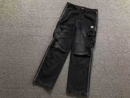Calça Adidas Utility Cargo Denim 3-Stripes
