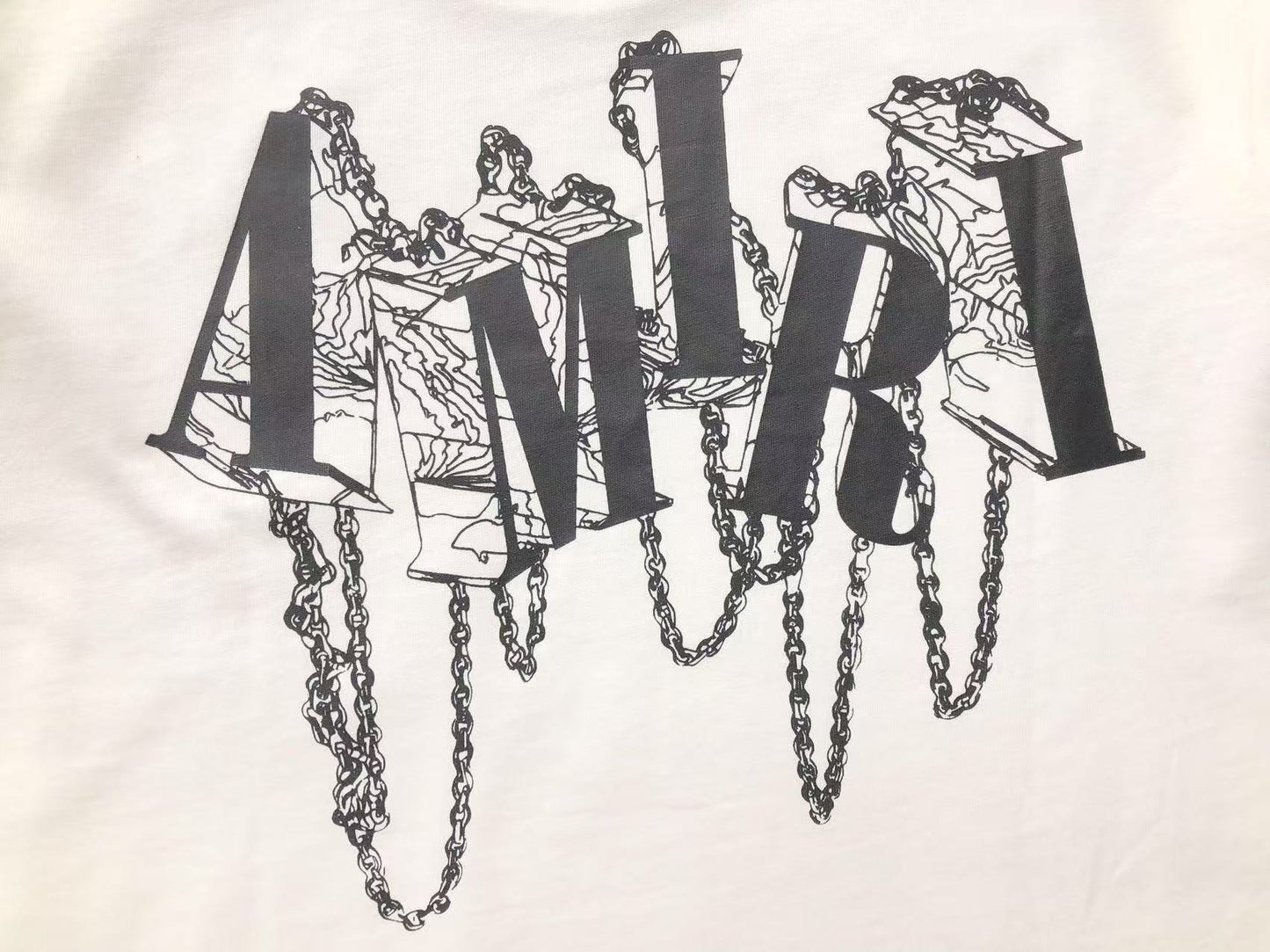 Camiseta AMIRI Broken Chain Logo