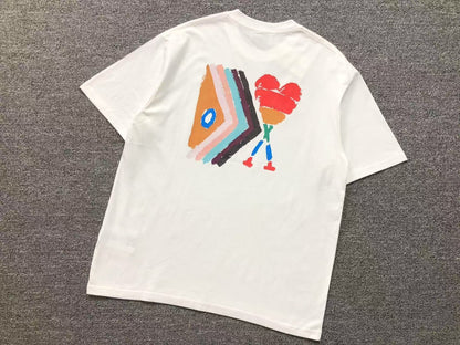 Camiseta AMI Paris Art Graphic Tee