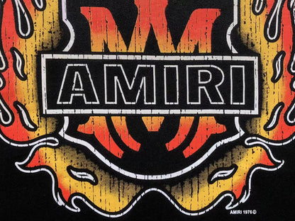 Camiseta AMIRI Flaming Crest