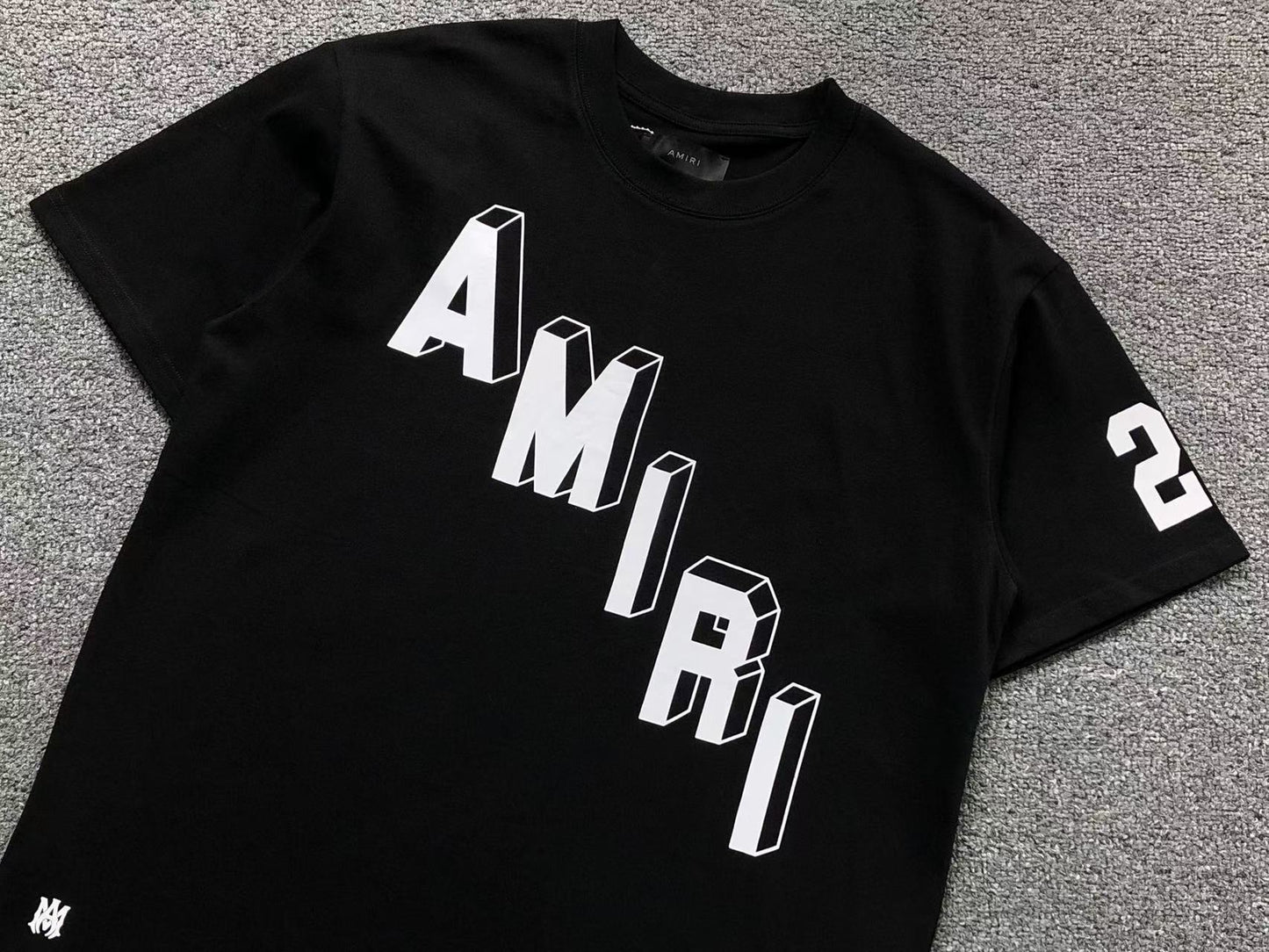 Camiseta AMIRI 3D Logo Varsity