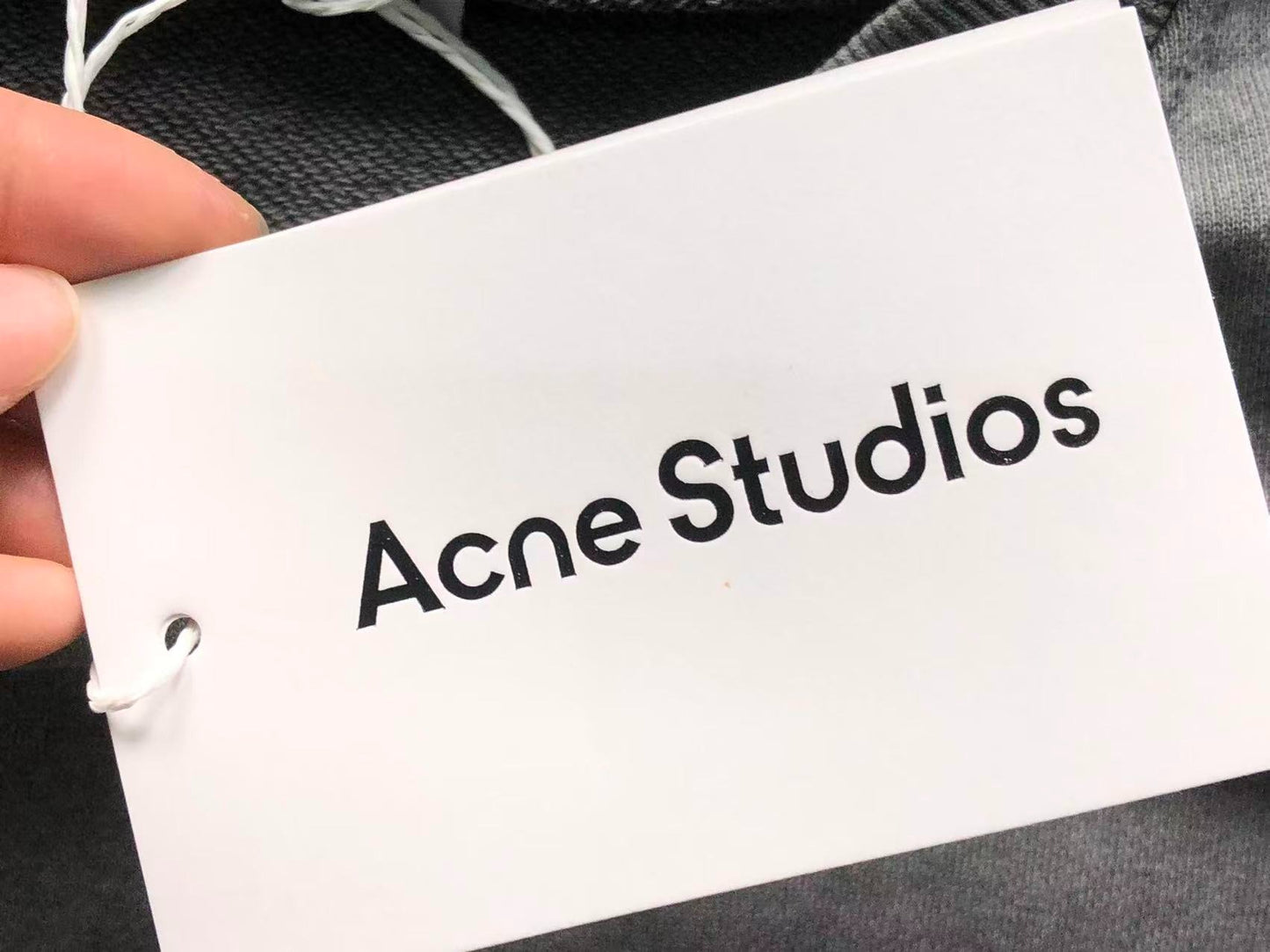 Moletom Acne Studios Faded Logo
