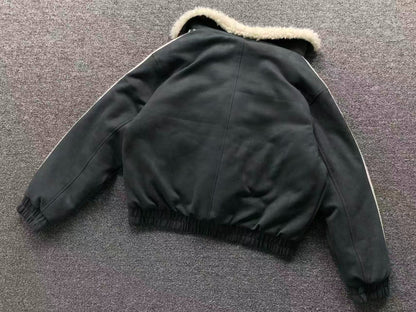 Jaqueta Adidas Feminina Sherpa Suede Winter Jacket