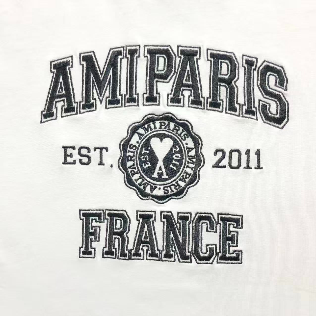 Camiseta AMI Paris Varsity Logo College