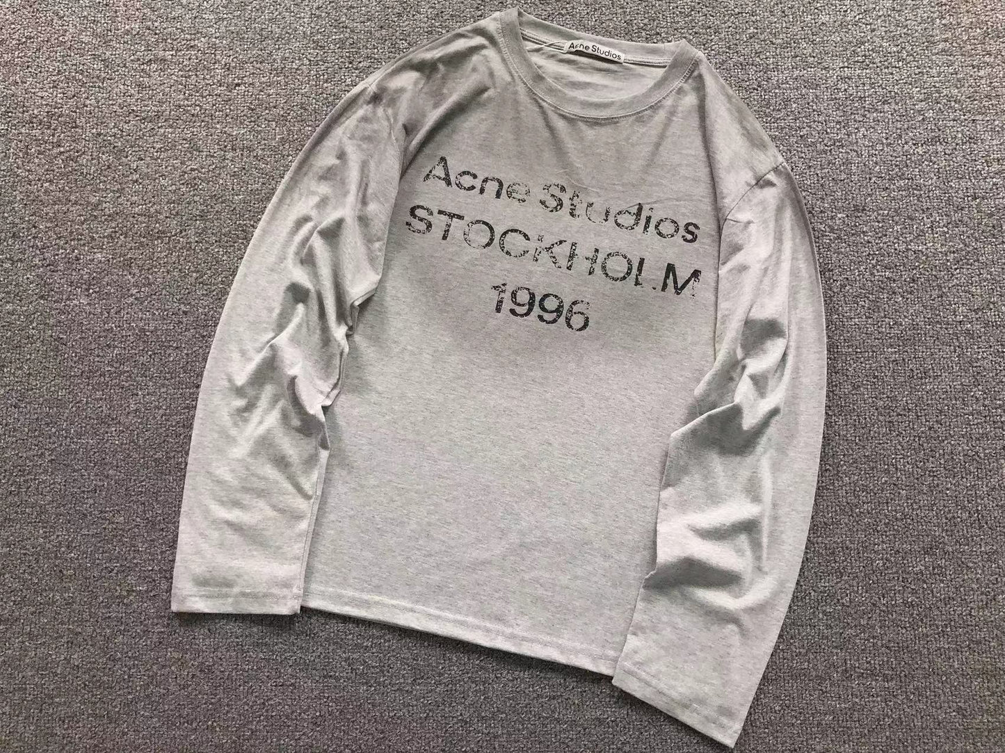 Camiseta Acne Studios Stockholm 1996 Thermal Long Sleeve