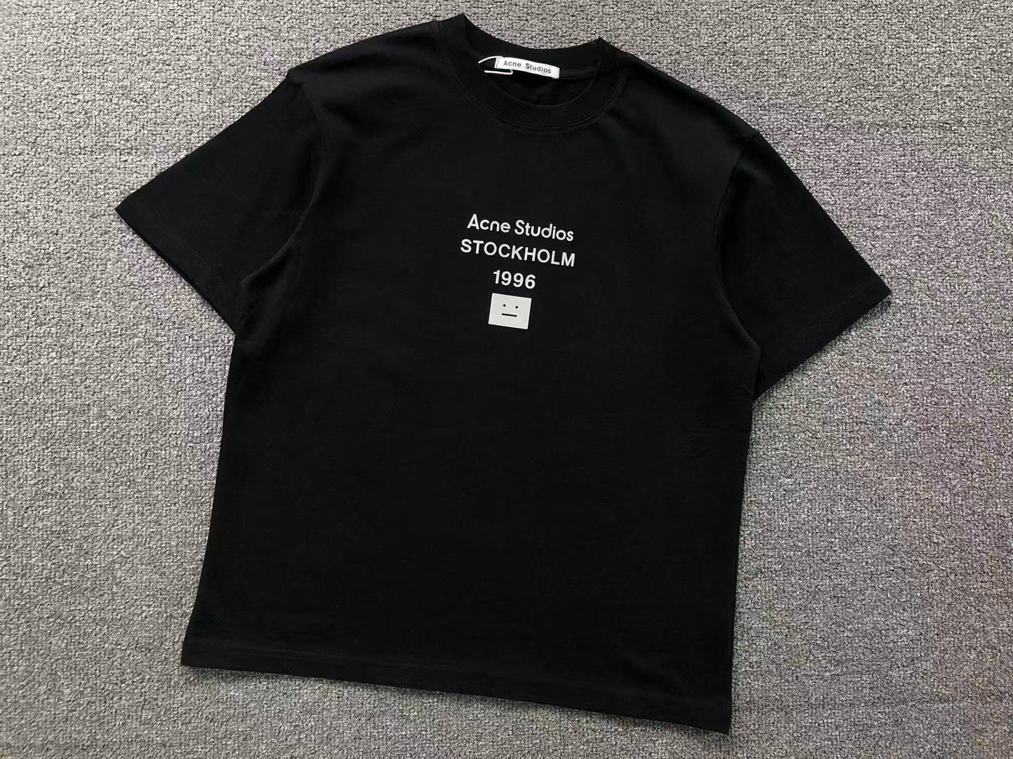 Camiseta Acne Studios Face Stockholm