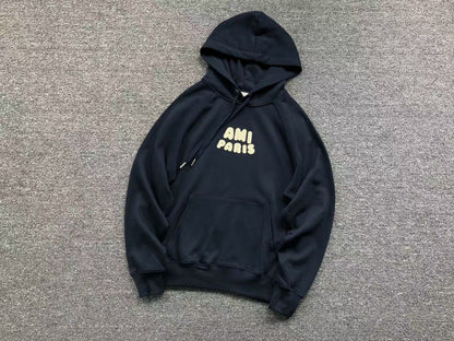 Moletom AMI Paris Logo Puffy