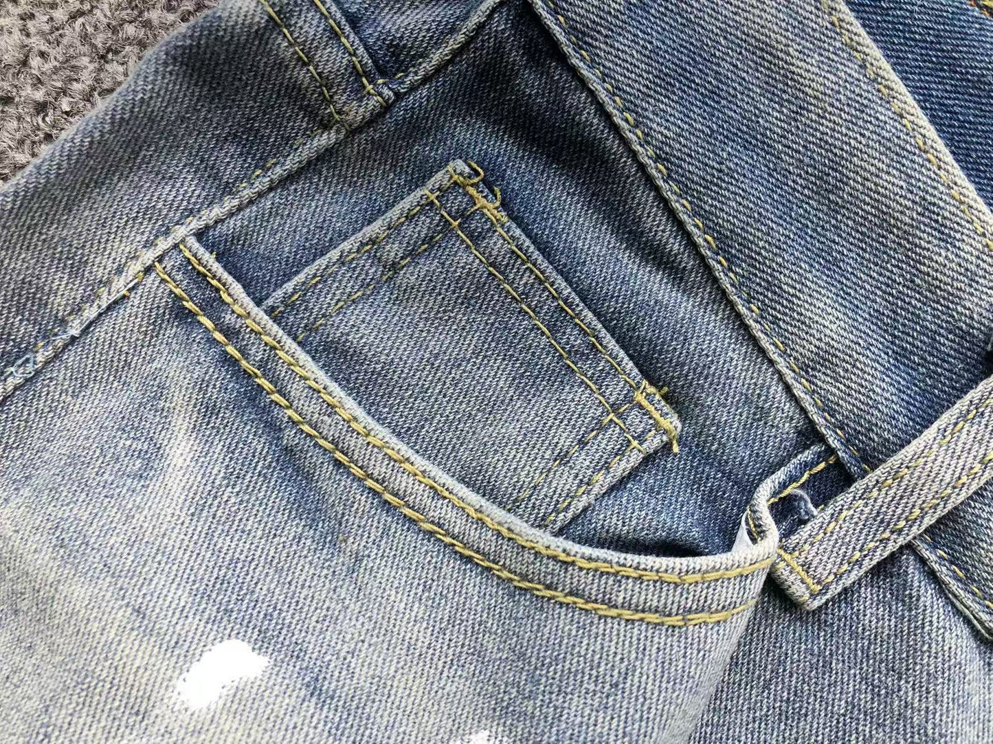 Calça Acne Studios Artisan Repair Denim