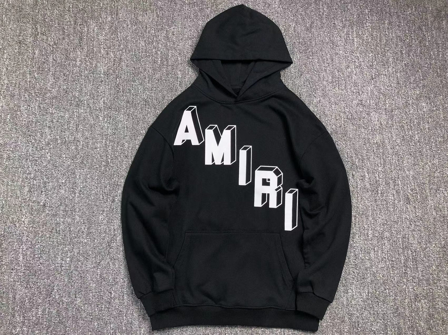 Moletom AMIRI 3D Perspective Logo Hoodie