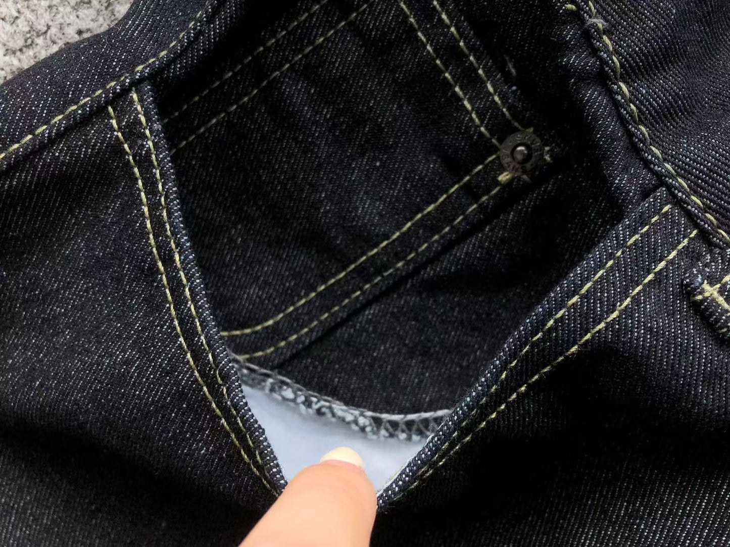 Calça Acne Studios Monochrome Denim