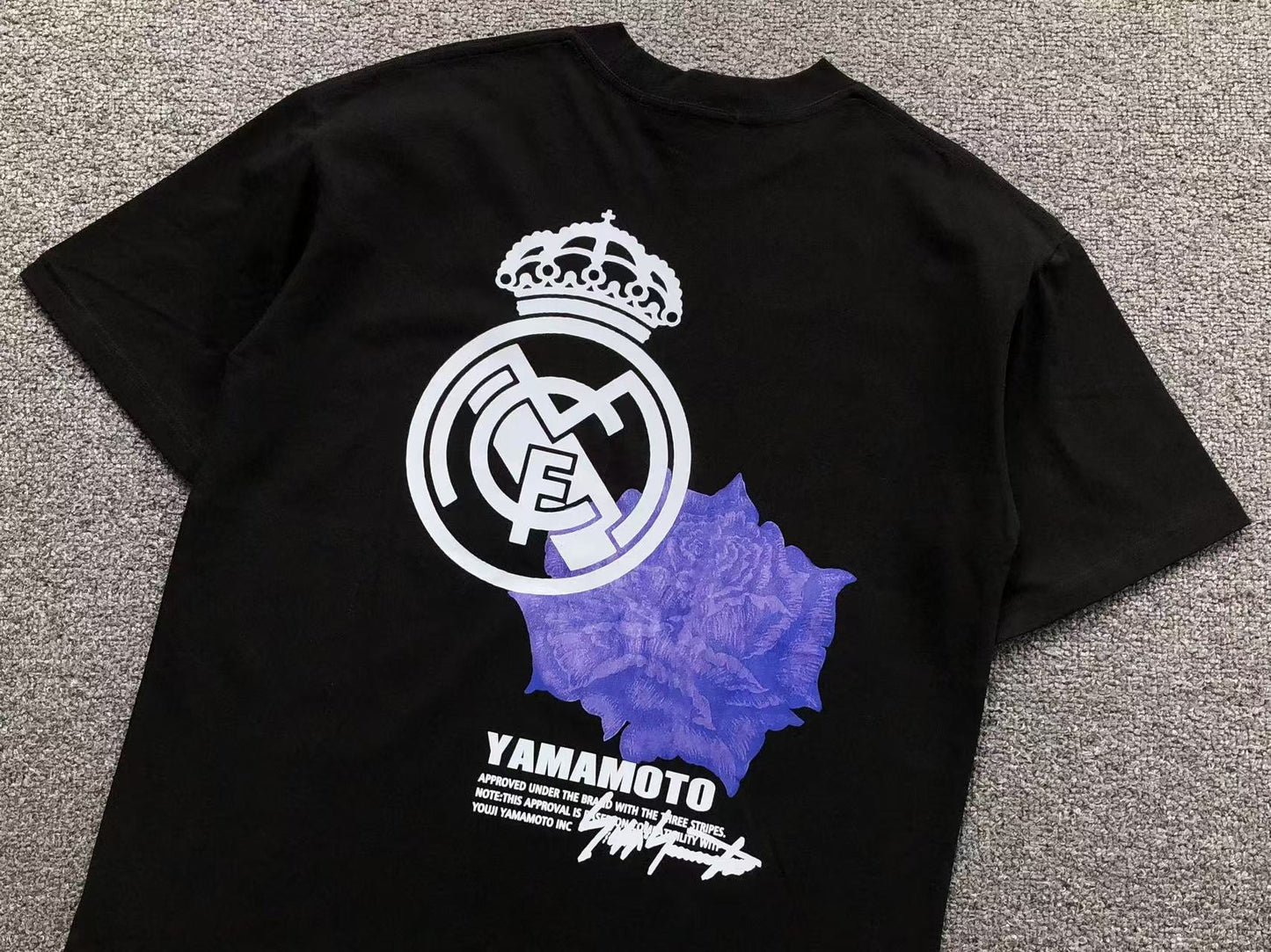 Camiseta Adidas Y-3 Real Madrid Crest Flower