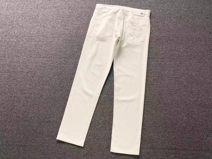 Calça ALO jeans reta branco