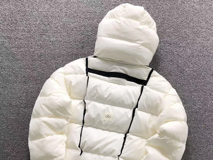 Jaqueta ALO puffer com capuz Feminino