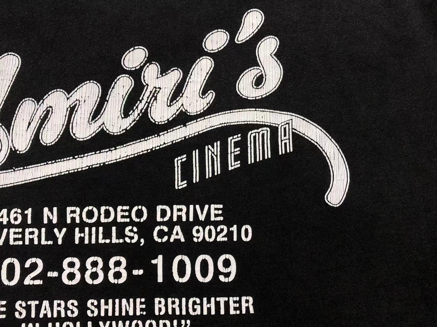 Camiseta AMIRI Cinema