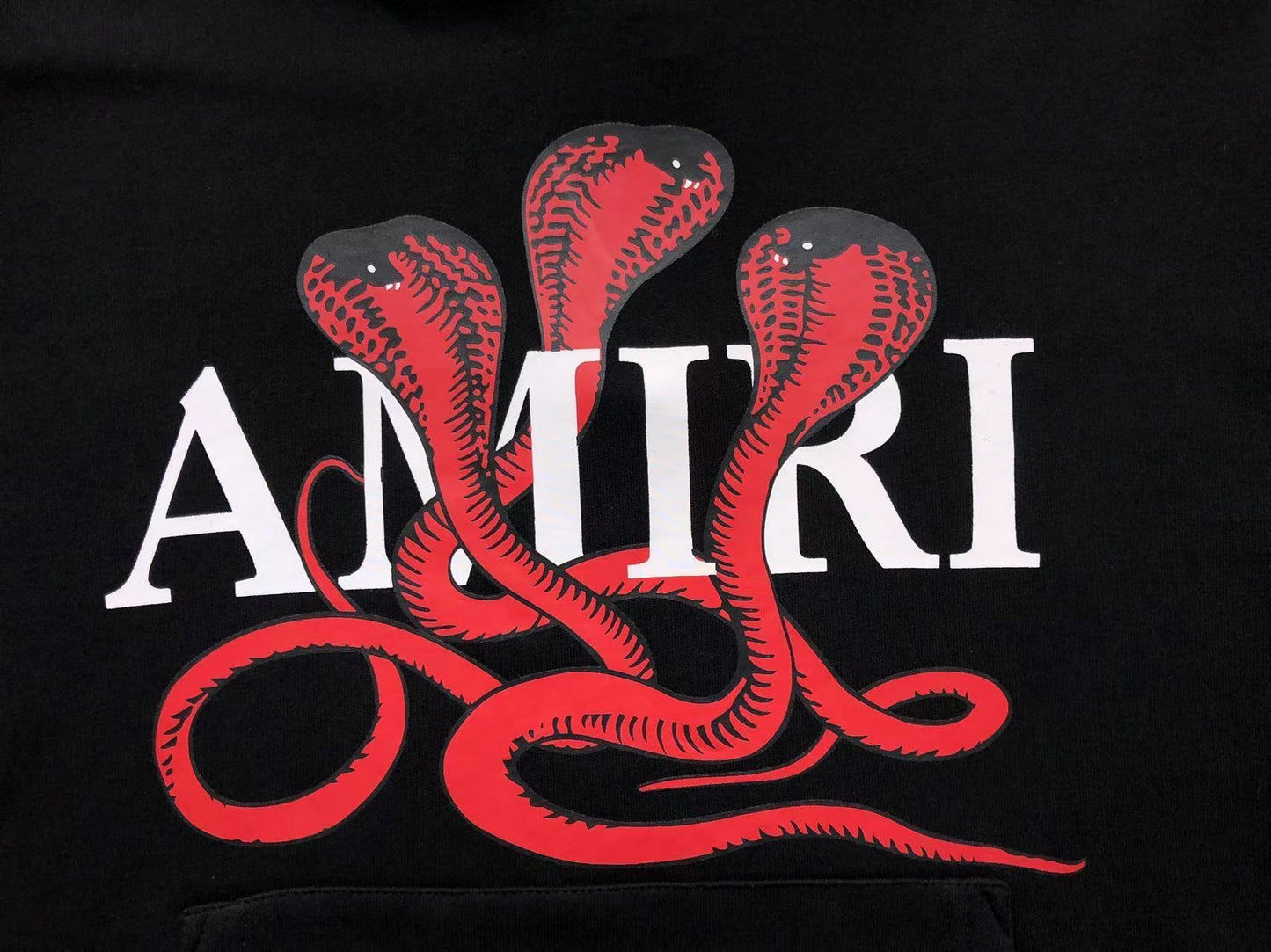 Moletom AMIRI Snake Logo Hoodie