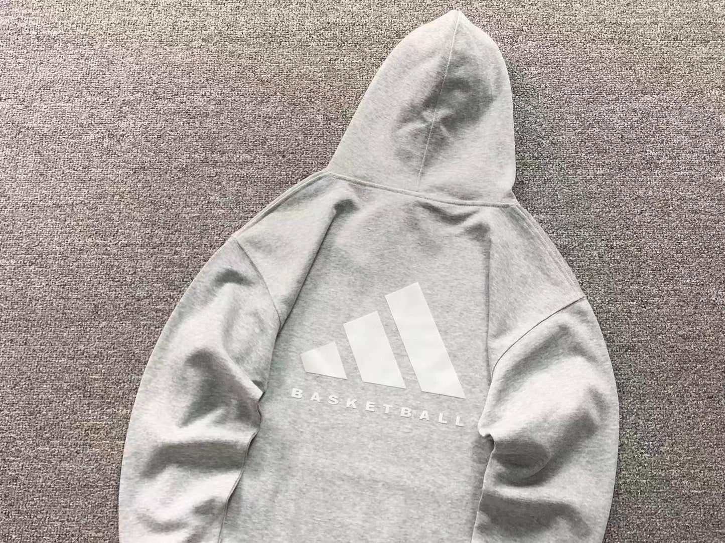 Moletom Adidas Basketball Back Logo Hoodie