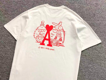 Camiseta AMI Paris Back Print Kevin Lyons