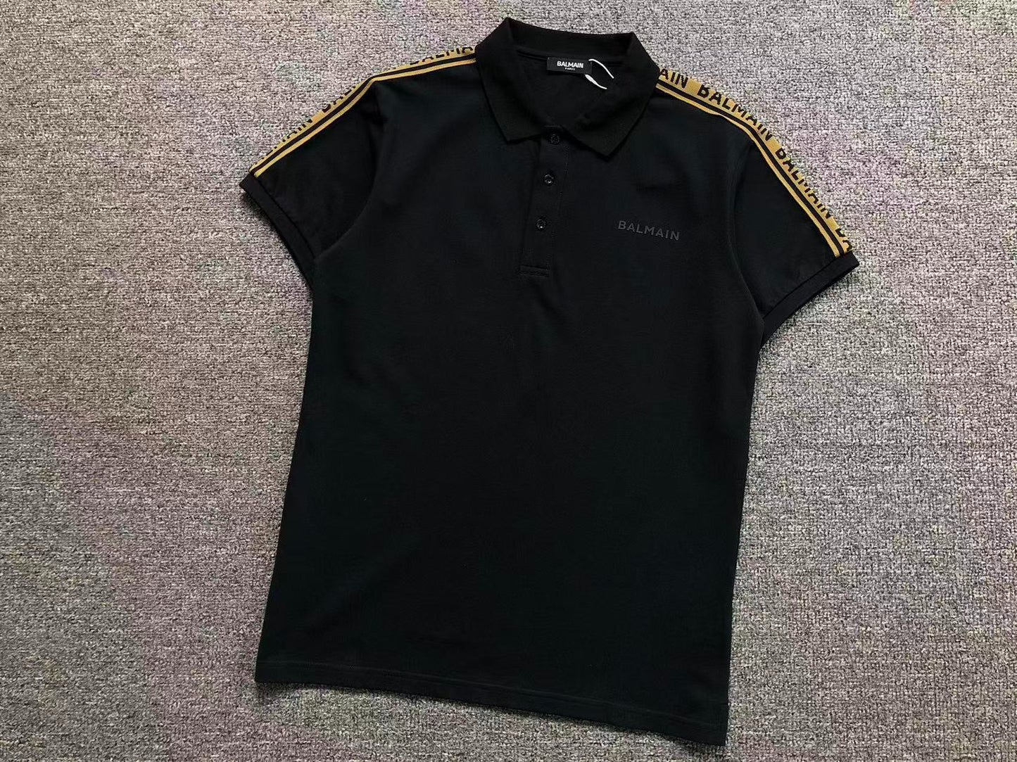Polo Balmain Paris Logo Shoulder Premium