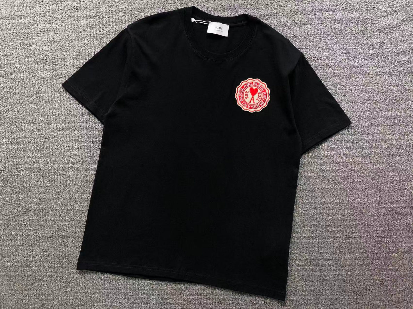 Camiseta AMI Paris Seal Logo