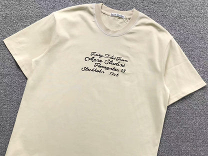 Camiseta Acne Studios Floralgatan 13
