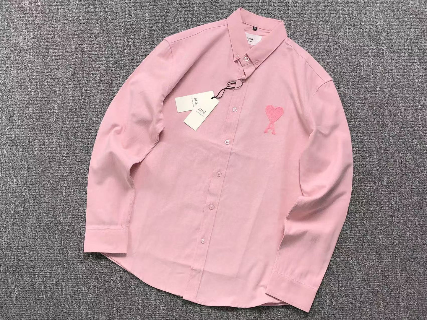 Camisa AMI Paris Soft Heart Colors