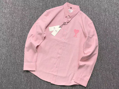 Camisa AMI Paris Soft Heart Colors