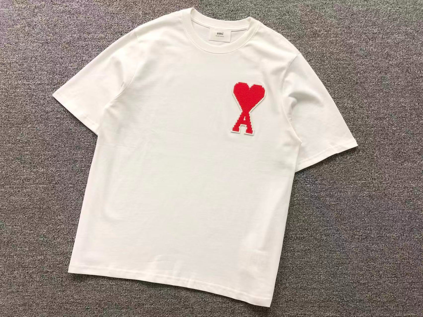Camiseta AMI Paris Big Heart Logo Classic